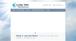 Desktop Screenshot of livingwordministriesnfm.org